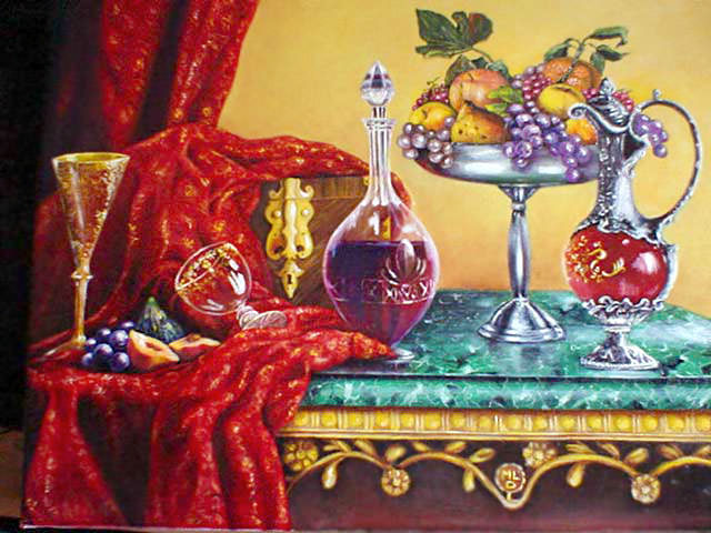 Nature morte précieuse